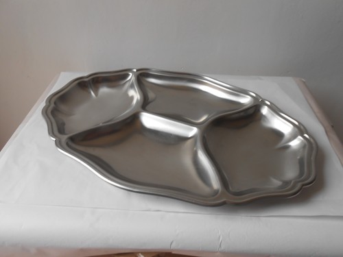 Plateau présentation inox - plateau,