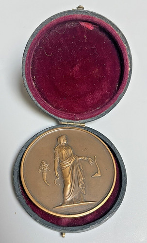 Médaille ancienne bronze - ancienne, en