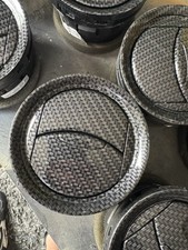 Ford fiesta mk6 Mk7 Zetec St  dash air vent Trim Panel  Carbon Fibre  Look