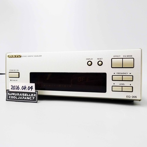 Onkyo 205 stereo graphic - eq-205,