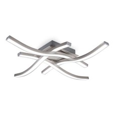 Plafonnier LED design moderne 17W éclairage plafond salon aluminium 230V 4000K 