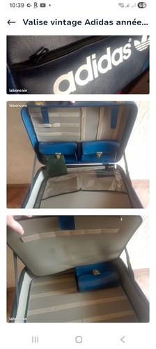 Valise ancienne cuir - valise,