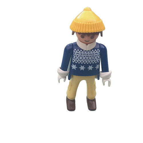 Playmobil 4891 cheveux bruns - 4891, h.cheveux