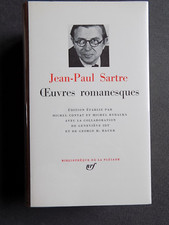 Jean-Paul Sartre OEUVRES ROMANESQUES Bibliothèque de La Pléiade 1981  N° 295