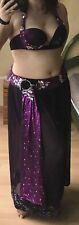 Costume de danse orientale violet pro