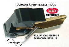 N75ED II stylet diamant ELLIPTIQUE pour SHURE M75ED N75E N75 74 DUAL DN 325 320 