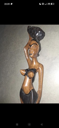 Sculpture femme bois - sculpture,