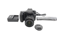 Canon 70D DSLR Camera 20.2MP with 18-55mm, Shutter Count 5351, V. G. REFURBISHED