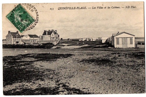 Cpa quineville plage - quineville,