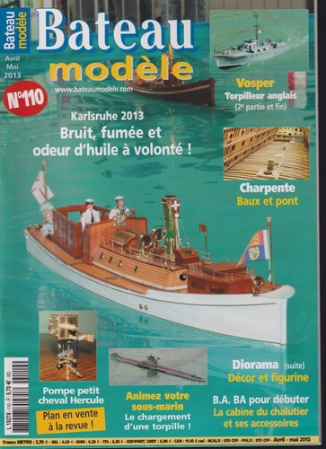 Bateau modele 110 plan - modele,