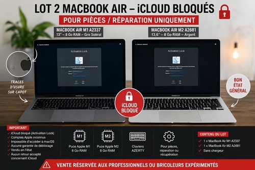 Lot macbook air a2337 - macbook, +