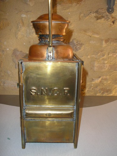 Lanterne ancienne sncf - ancienne,