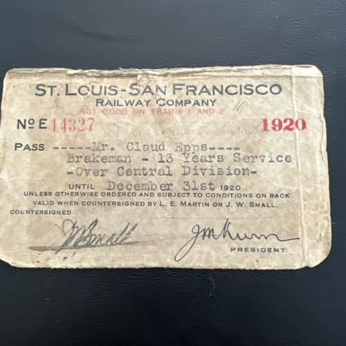 Antique 1920 frisco line - 1920,