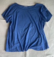 NWOT Manuelle Guibal cotton oversized laser cut t-shirt 0 XS