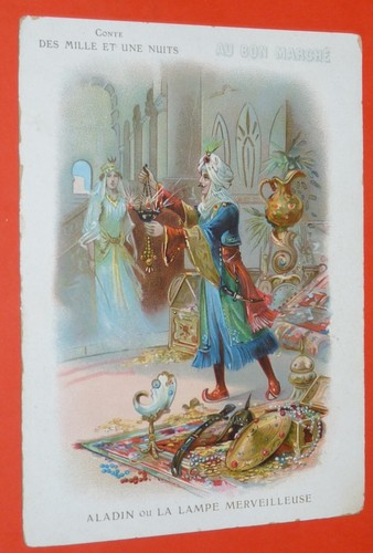 Chromo 1908 bon marche - au,