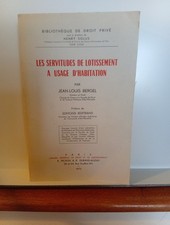 Livre Droit Les Servitudes De