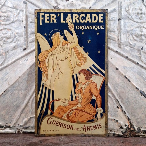 Rare plaque publicitaire - , «