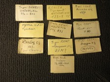 Horlogerie ancienne. Lot de