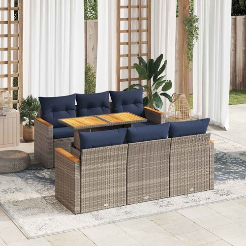 Salon jardin avec - salon, coussins