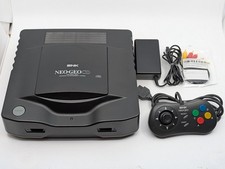 Neo Geo CD CD-T01 Console SNK w/ Controller AC Adapter Tested Working Japan