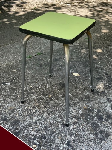 Ancien tabouret cuisine en - ancien,