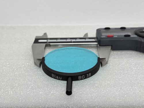 Filtre bleu pour - , microscope