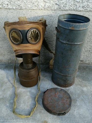 Ancien masque gaz gas mask - masque,