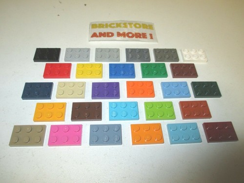 Lego plate plaque 2x3 3x2 - -,