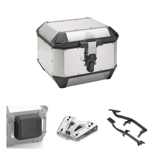 Givi ala44 alaska aluminum top - aluminum,