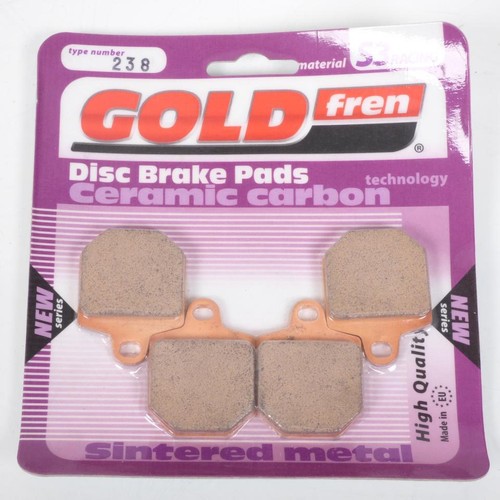 Plaquette frein gold - plaquette, de