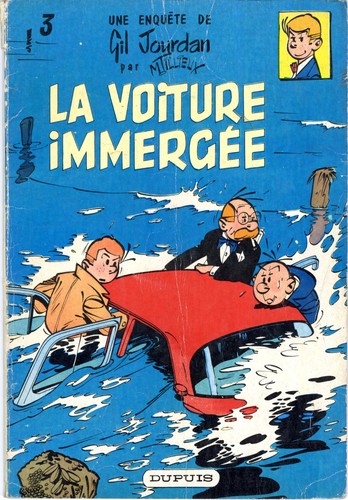 Voiture immergée gil - voiture,
