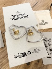 Vivienne Westwood Heart Hoop
