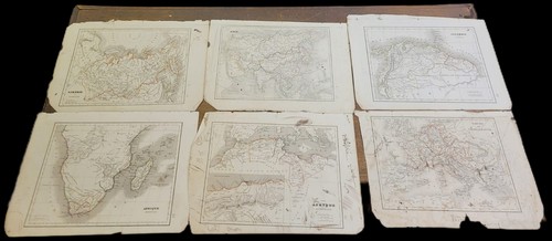 Lot cartes monde - cartes, du