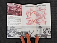 C.1950 "POP" COCHRAN'S "OLD CORRAL BAR-B-Q" MOBILE ALABAMA BROCHURE PAIN DE MAÏS