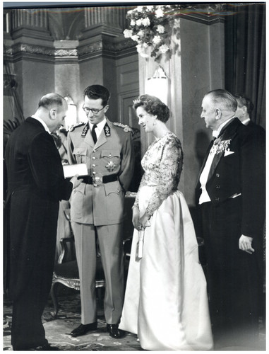 Roi baudouin la reine - le,
