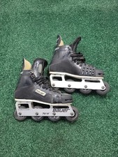 Vintage BAUER 2000 Inline Roller Hockey Skates Size 8.5 D 