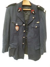 Ancienne UNIFORME TENUE D'OFFICIER DE SAPEURS POMPIERS AVEC INSIGNES