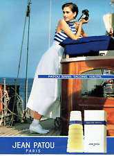 advertising 0723 1992 eau de Jan Patou without heels high perfume