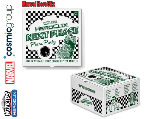 Marvel heroclix pizza party - marvel,