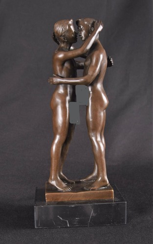 Sculpture bronze érotique - sculpture,