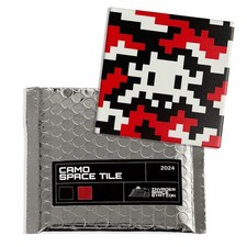 Space Invader Camo Space Tile