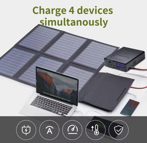 Panneau solaire 60w chargeur - solaire,
