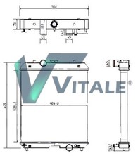 RADIATEUR POUR GENERATEUR