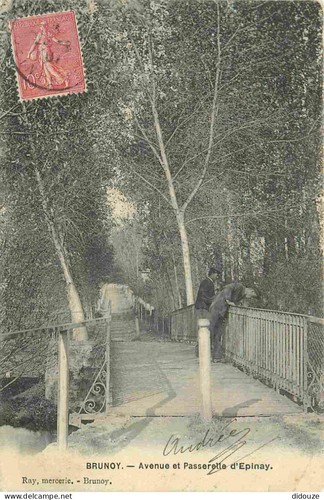 Carte postale ancienne - carte, 91
