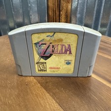 The Legend of Zelda: Ocarina of Time N64 (Nintendo 64, 1998) Faded Label Grey