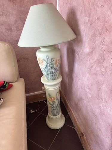 Grande lampe sur pied - , vintage