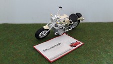 BMW 1/18 Scale Cream Motorcycle Manufacturer MAISTO Miniature Collectible SB