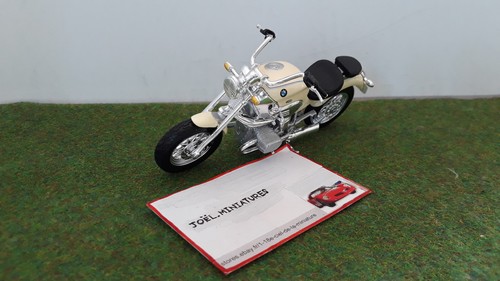 Moto bmw couleur crème - moto,
