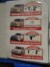 LOT 4 AUTOCOLLANTS SPORT AUTO