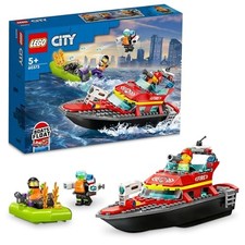 LEGO City Fire Rescue Boat